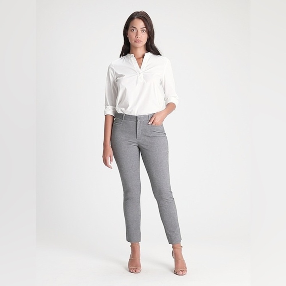 Banana Republic Grey Curvy Sloan Dress Pants
